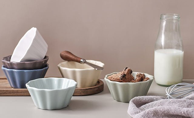 Add Warmth and Charm to Your Kitchen with Dowan's Classic and Rustic Stoneware Ramekin Set - Dowan®