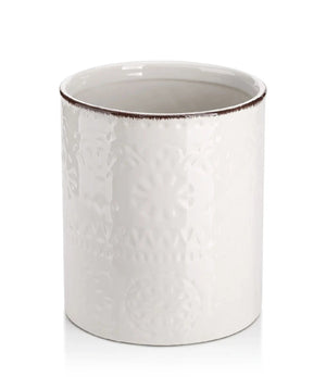 large cooking utensil holder, extra large utensil holder for countertop, large ceramic kitchen utensil holder