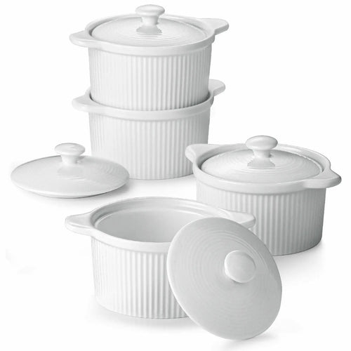 ramekin with handles and lids, soup ramekins oven safe, soup ramekin, ramekin with handles