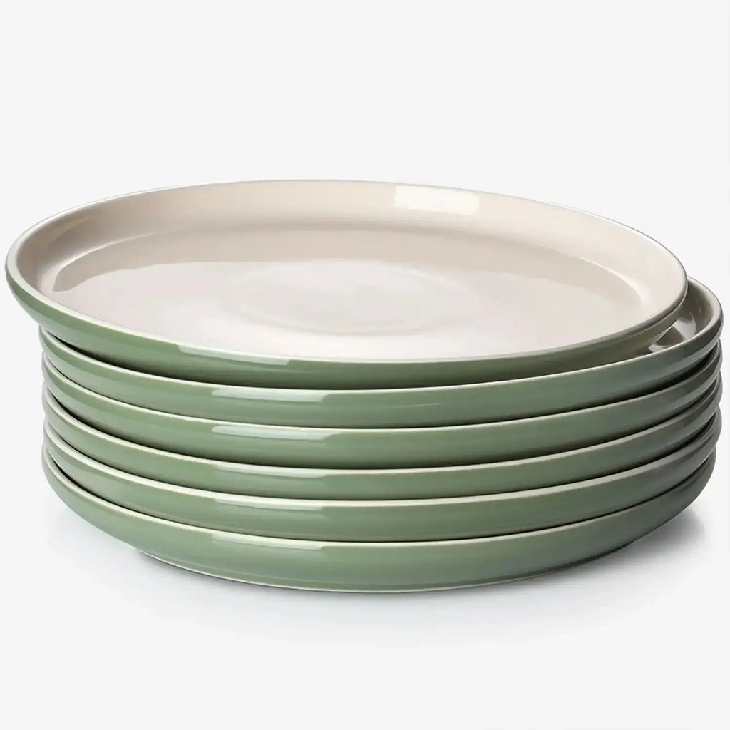 Green Dinner Plates