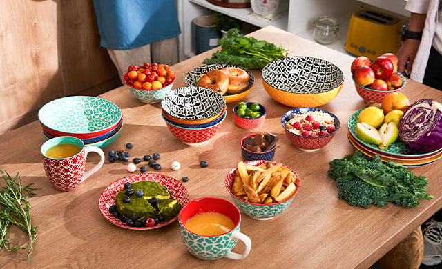Dowan's Ceramic Dinner Plates: A Canvas for Culinary Creations