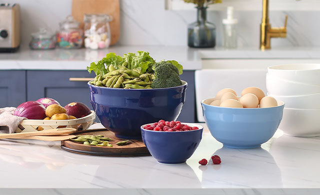 Convenience and Easy Maintenance: Dowan's Ceramic Mixing Bowls for Busy Lives