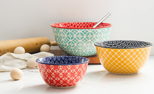 Enhance Your Culinary Experience with Dowan's Ceramic Mixing Bowls