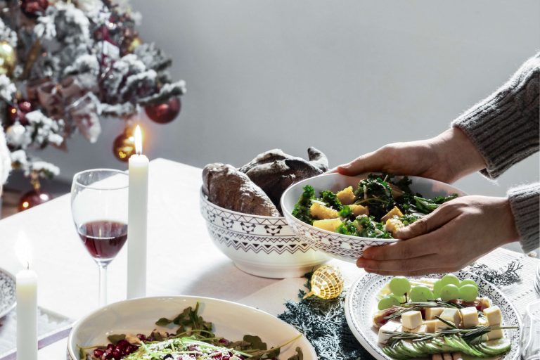 A Recipe for Christmas – Kale and Pickled Cranberry Salad with Crunchy Quinoa