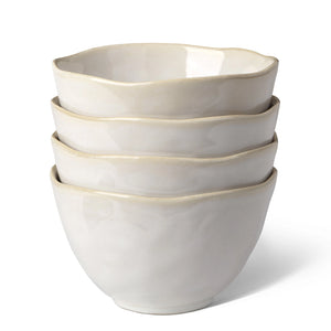 Ripple Reactive Glaze Soup Bowls - Set of 4