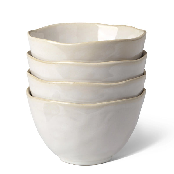 Ripple Reactive Glaze Soup Bowls - Set of 4