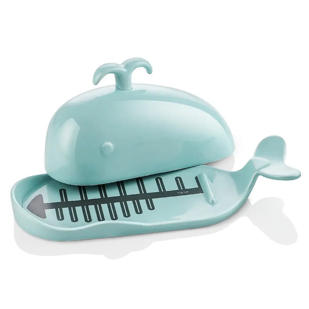 Turquoise Whale Butter Dish | Dowan®