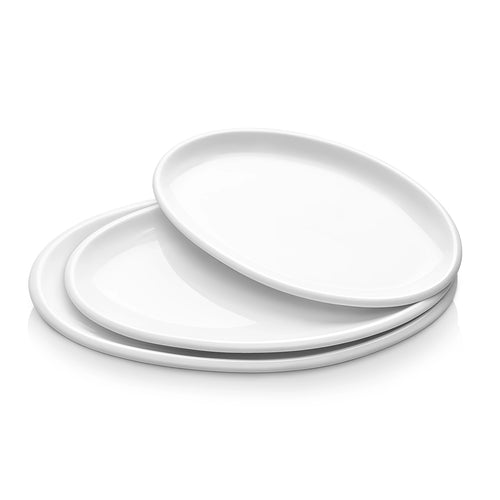 Wedding White Porcelain Serving Platters - Set of 3