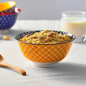 Mosaian Cereal Bowls - Set of 6 - Dinnerware