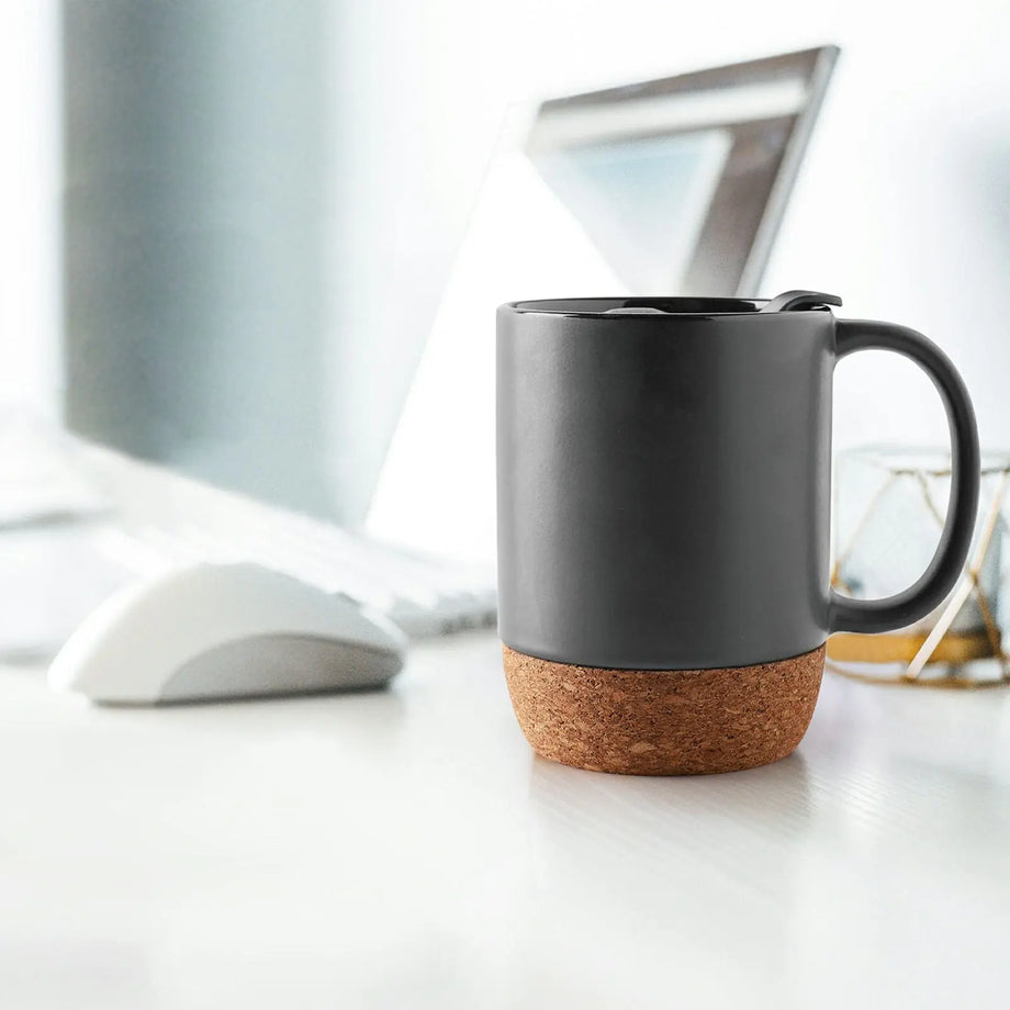  DOWAN Coffee Mugs, 15 oz Mug Set of 2, Ceramic Coffee