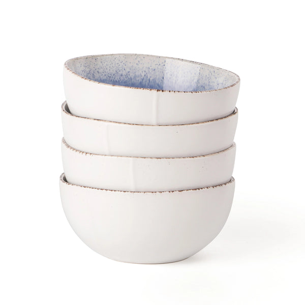 Caymere 6-Inch Coastal Blue Soup Bowls - Set of 4
