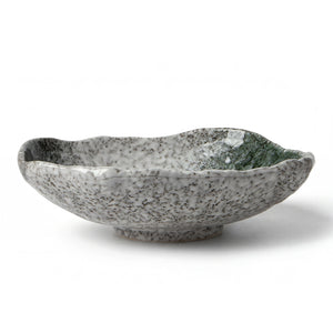 Moss Stone Wabi-Sabi Decorative Bowl - Set of 1