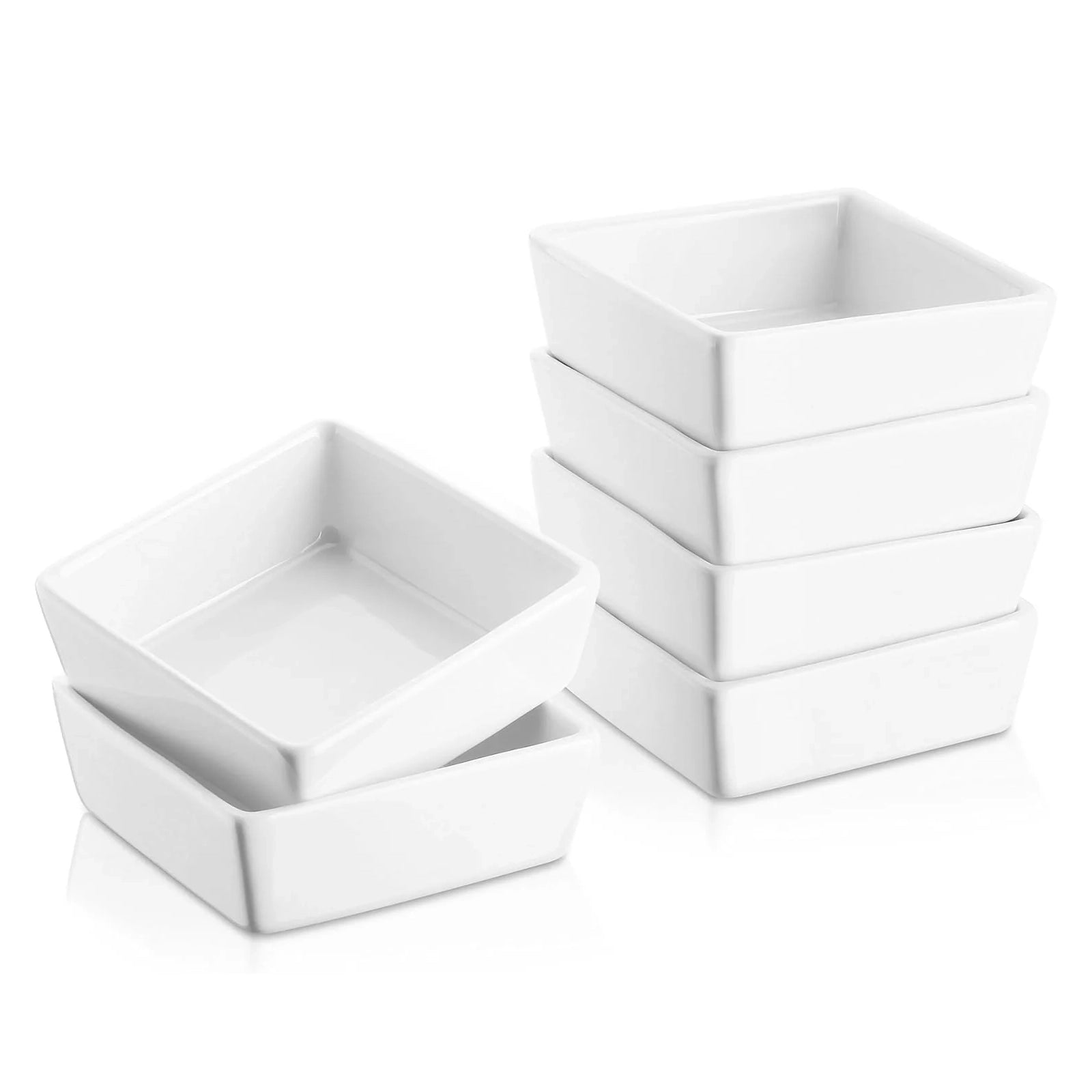 Dowan Porcelain Ramekin Bowls - Thumbnail 2