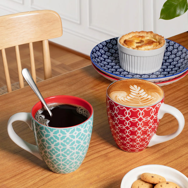 Mosaian Coffee Mugs - Set of 6