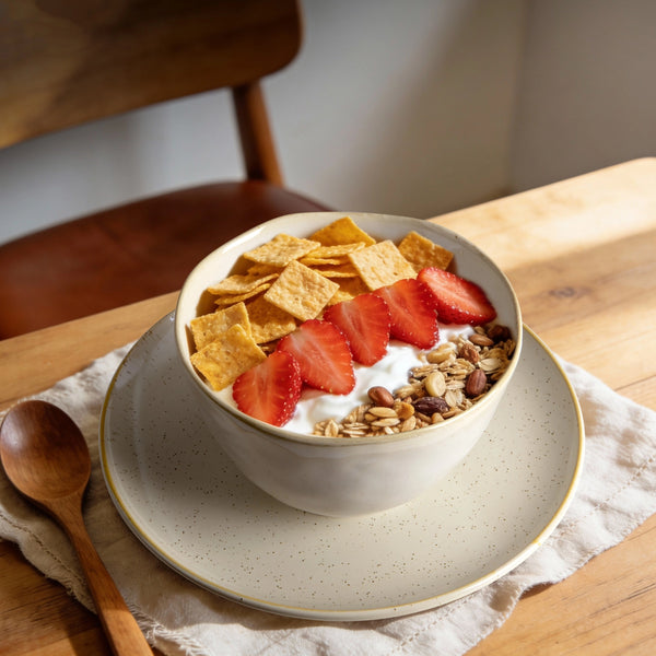 Ripple Reactive Glaze Soup Bowls - Set of 4