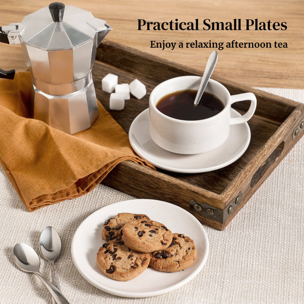 Pebblone Coffee Cups and Saucers - Set of 4