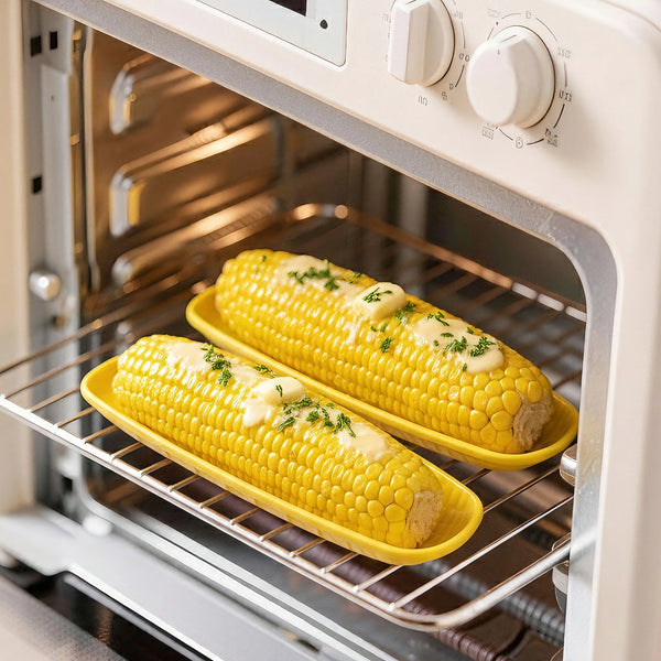 3D Corn Plates - Set of 4