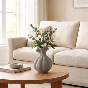 Pumpkin Short-Neck Vase - Set of 1