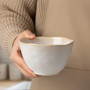 Ripple Reactive Glaze Soup Bowls - Set of 4