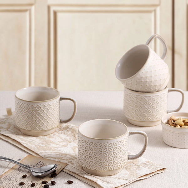 Wovira Coffee Mugs - Set of 4