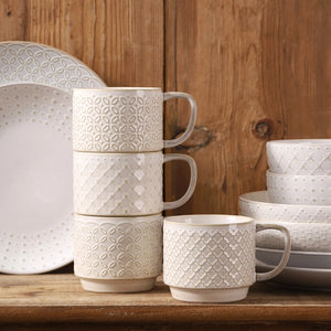 Wovira Coffee Mugs - Set of 4