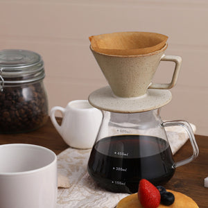 Gray Reactive Glaze Coffee Filter - Set of 1