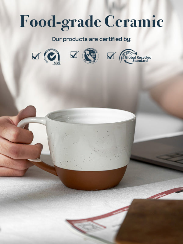 Pebblone Coffee Mugs - Set of 4