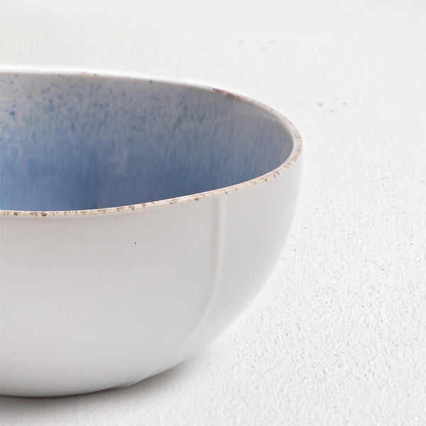 Caymere 6-Inch Coastal Blue Soup Bowls - Set of 4