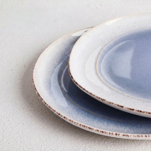 Caymere 10.5-Inch Coastal Blue Dinner Plates - Set of 6