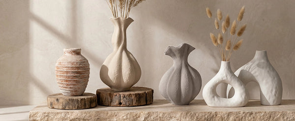 Pumpkin Short-Neck Vase - Set of 1