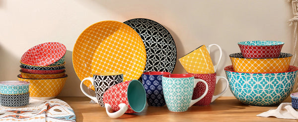 Mosaian Coffee Mugs - Set of 6