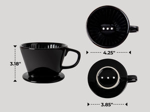 Black Coffee Filter - Set of 1