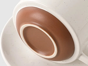 Pebblone Coffee Cups and Saucers - Set of 4