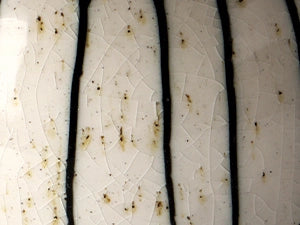 Striped Crackle Decorative Bowl - Set of 1