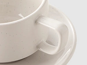 Pebblone Coffee Cups and Saucers - Set of 4