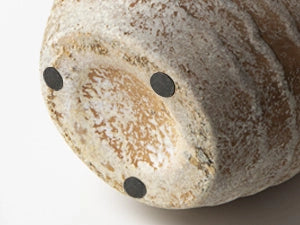 Distressed Embossed Jar Vase - Set of 1