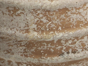 Distressed Embossed Jar Vase - Set of 1