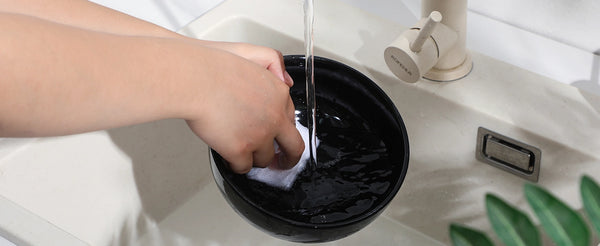 Black Soup and Cereal Bowls - Set of 4