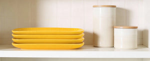 3D Corn Plates - Set of 4
