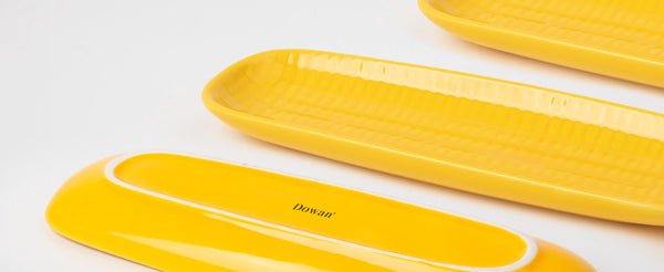 3D Corn Plates - Set of 4