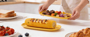 3D Corn Plates - Set of 4