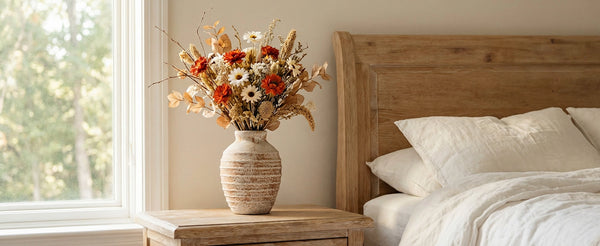 Distressed Embossed Jar Vase - Set of 1