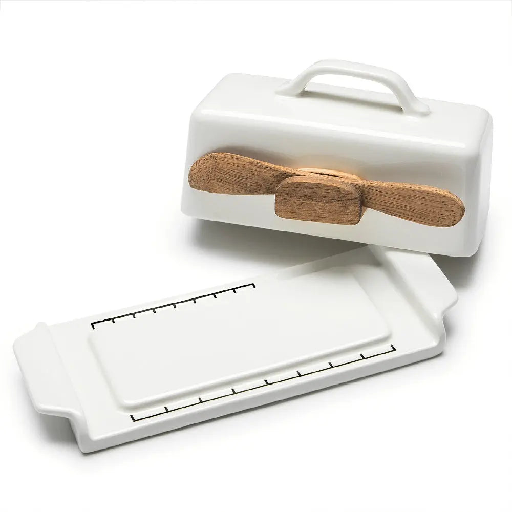Butter Dish with Knife Holder