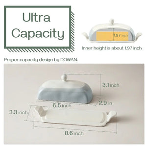 Butter Dishes with Lid