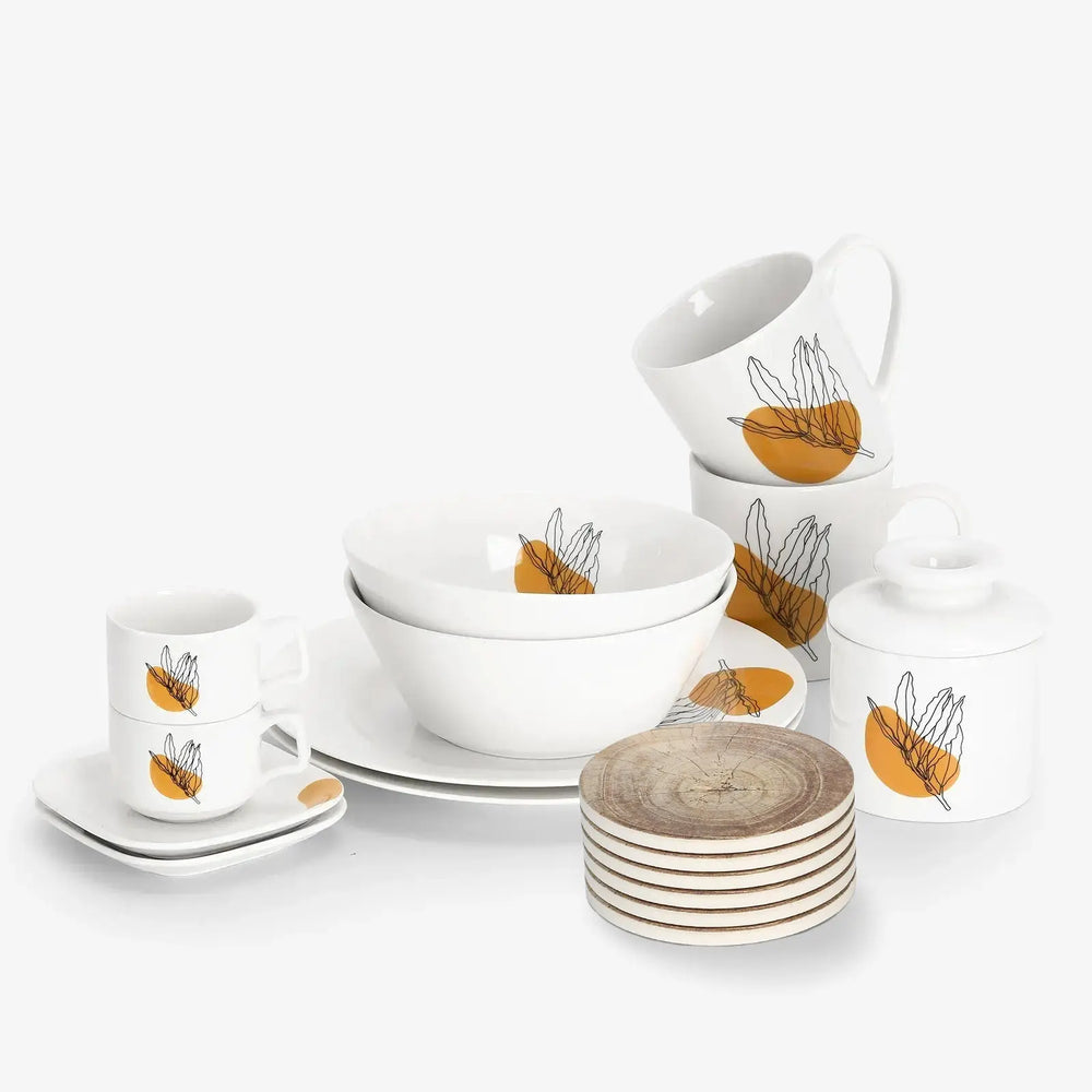California Sunset Dinnerware Set - Set of 10