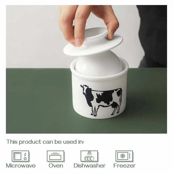 Ceramic Butter Crock