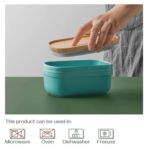 Ceramic Butter Dish - Set of 1