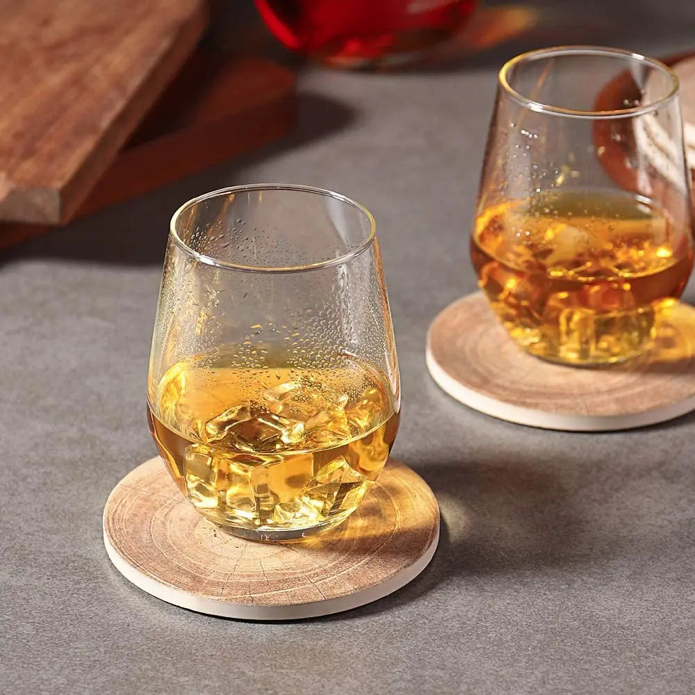 Ceramic Stone Coasters - Set of 6