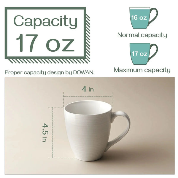 Coffee Mugs Set of 4