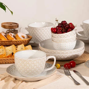 Wovira Coffee Mugs - Set of 4